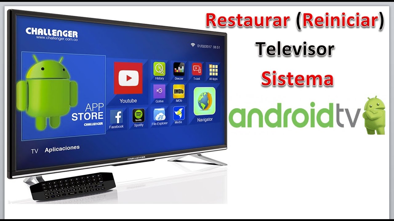 Cómo reiniciar o restablecer un televisor Android
