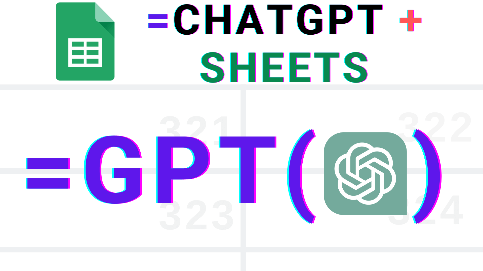 Cómo utilizar ChatGPT en Hojas de cálculo de Google
